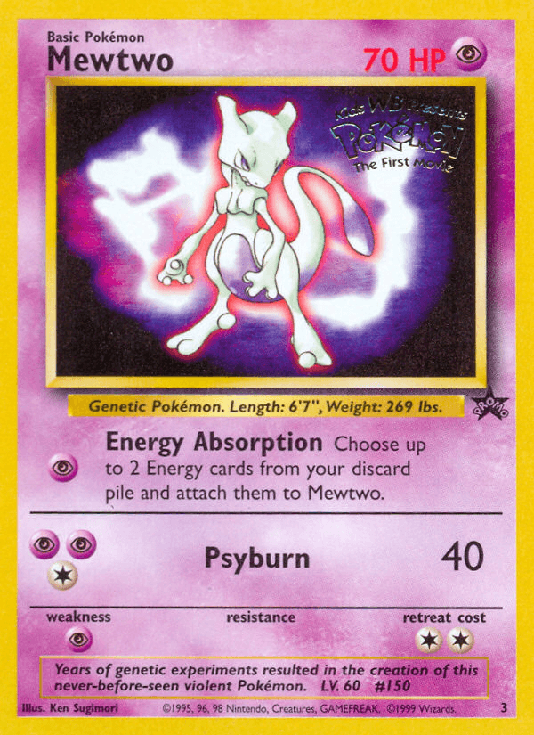 Mewtwo — Wizards Black Star Promos #3