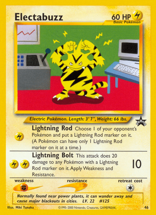 Electabuzz — Wizards Black Star Promos #46