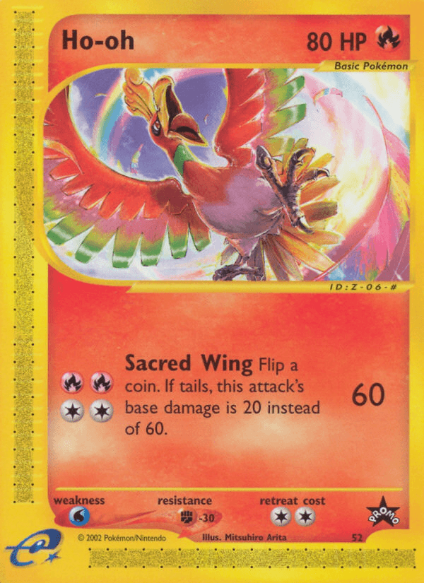 Ho-oh — Wizards Black Star Promos #52