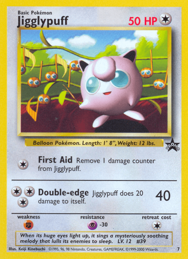 Jigglypuff — Wizards Black Star Promos #7
