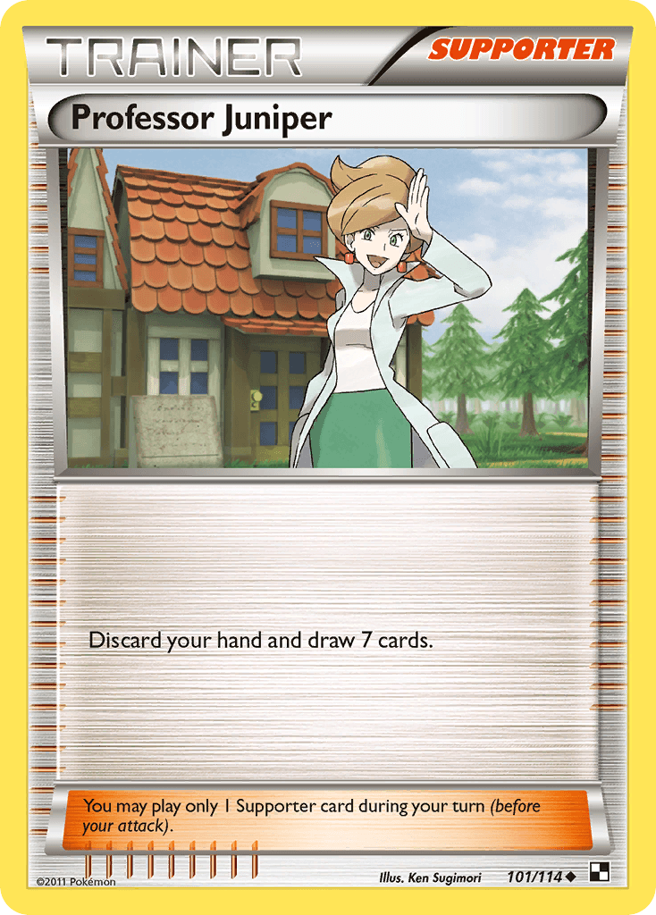 Professor Juniper — Black & White #101