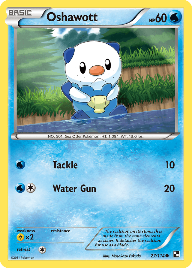 Oshawott — Black & White #27