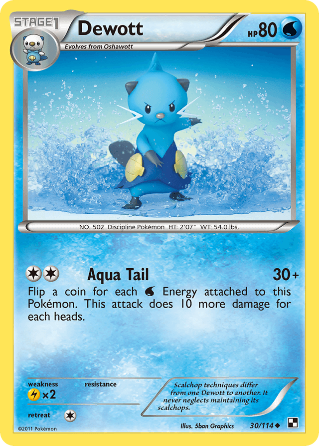 Dewott — Black & White #30