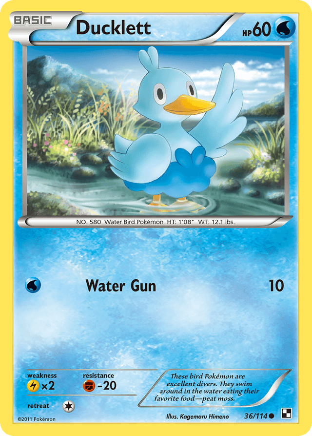 Ducklett — Black & White #36
