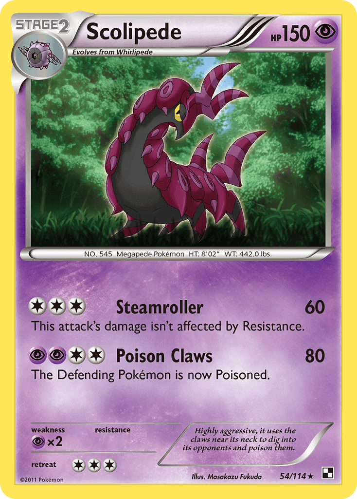 Scolipede — Black & White #54