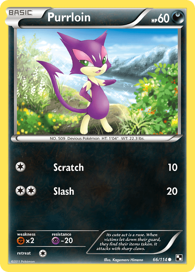 Purrloin — Black & White #66