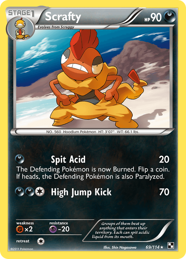 Scrafty — Black & White #69