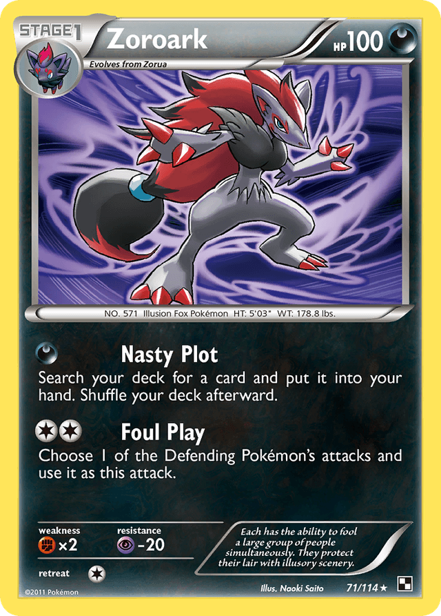 Zoroark — Black & White #71