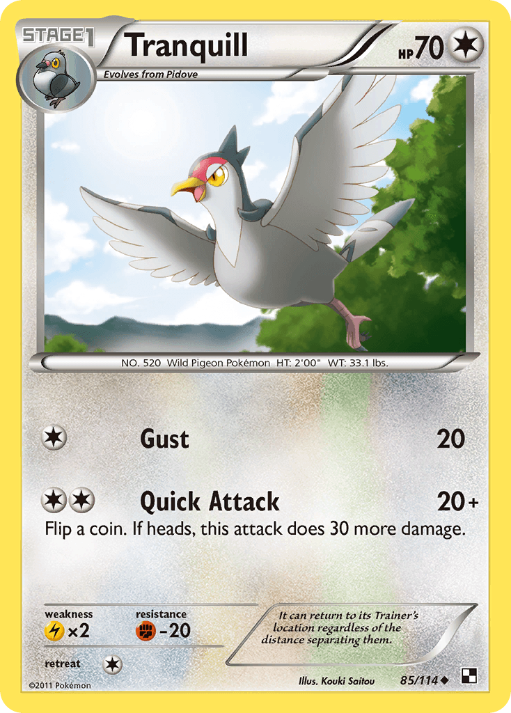 Tranquill — Black & White #85