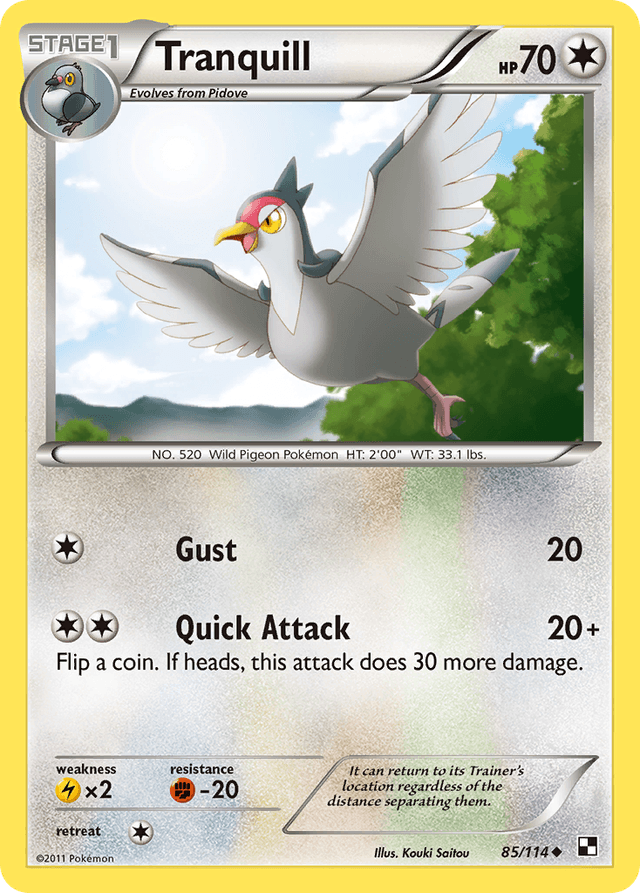 Tranquill — Black & White #85