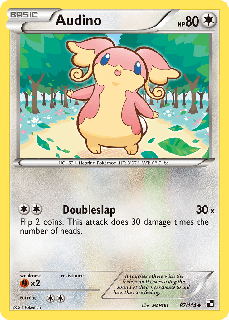 Audino — Black & White #87