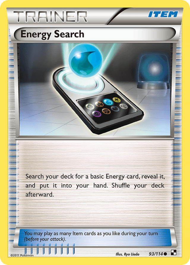 Energy Search — Black & White #93