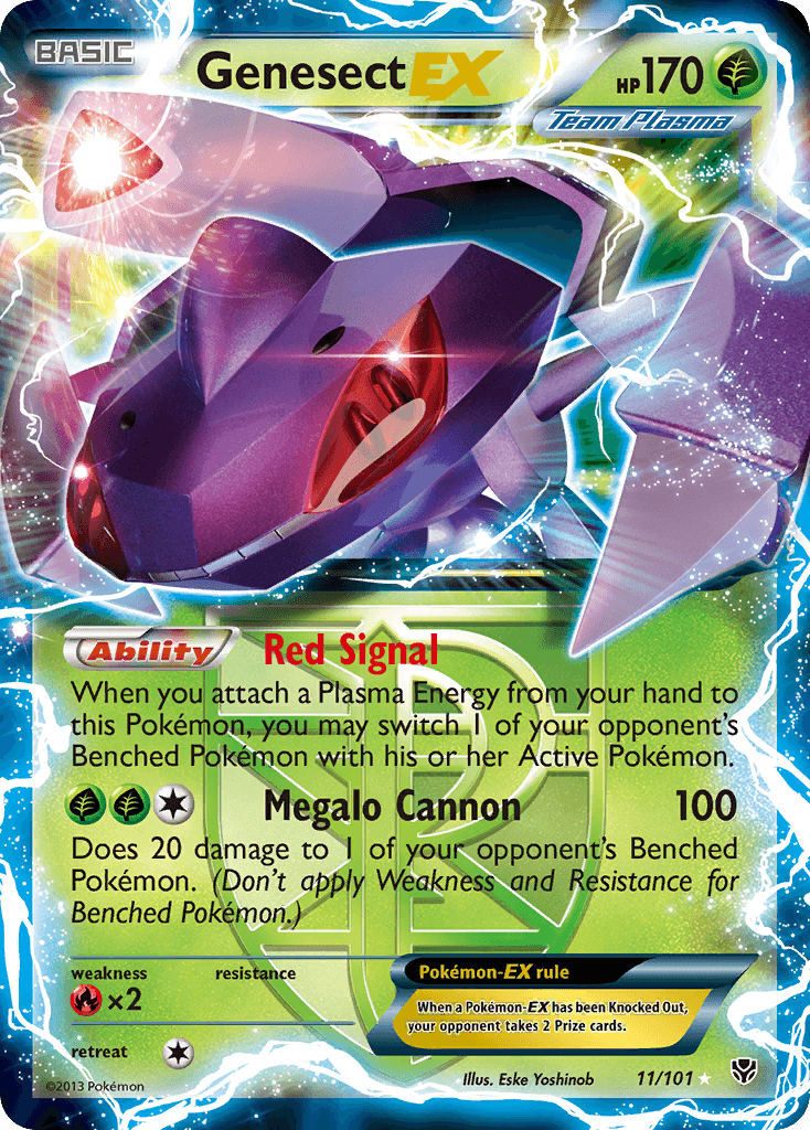 Genesect-EX — Plasma Blast #11
