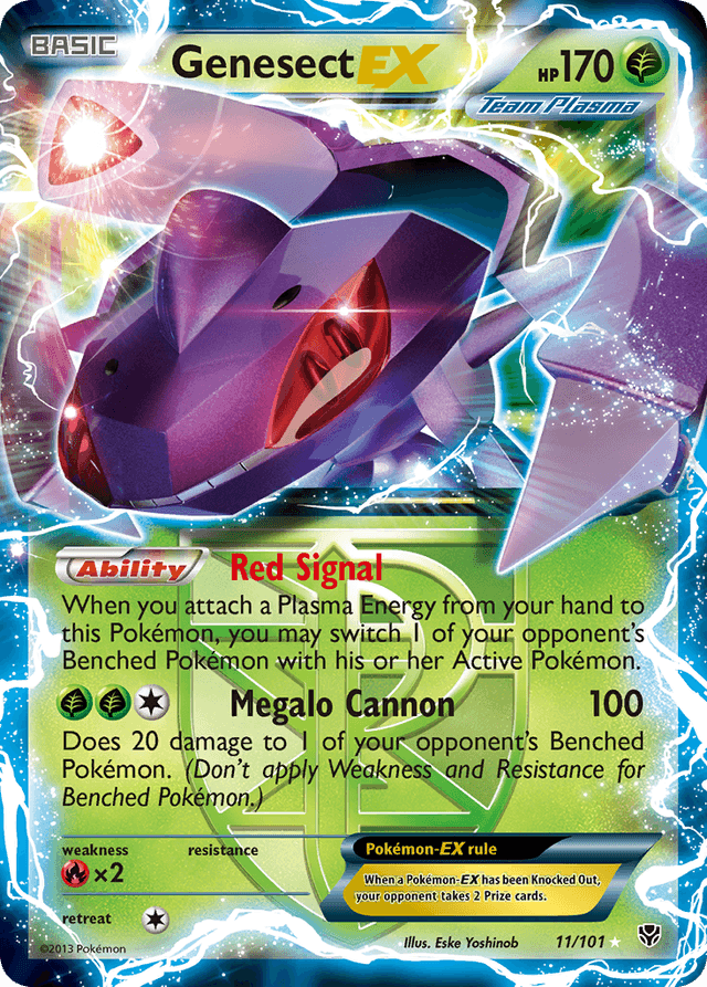 Genesect-EX — Plasma Blast #11