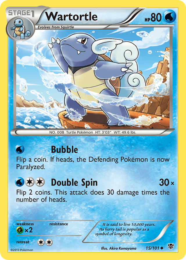 Wartortle — Plasma Blast #15