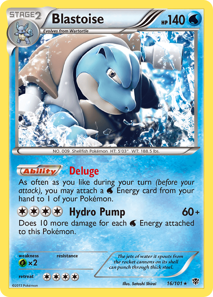 Blastoise — Plasma Blast #16