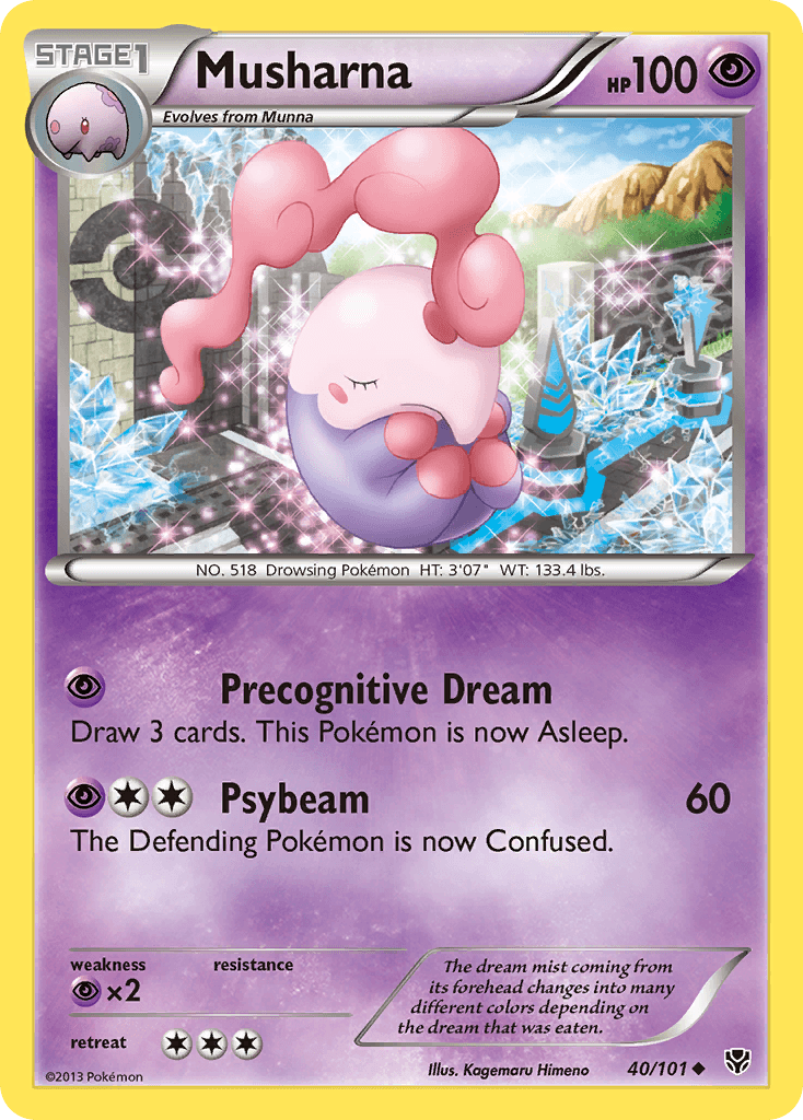 Musharna — Plasma Blast #40