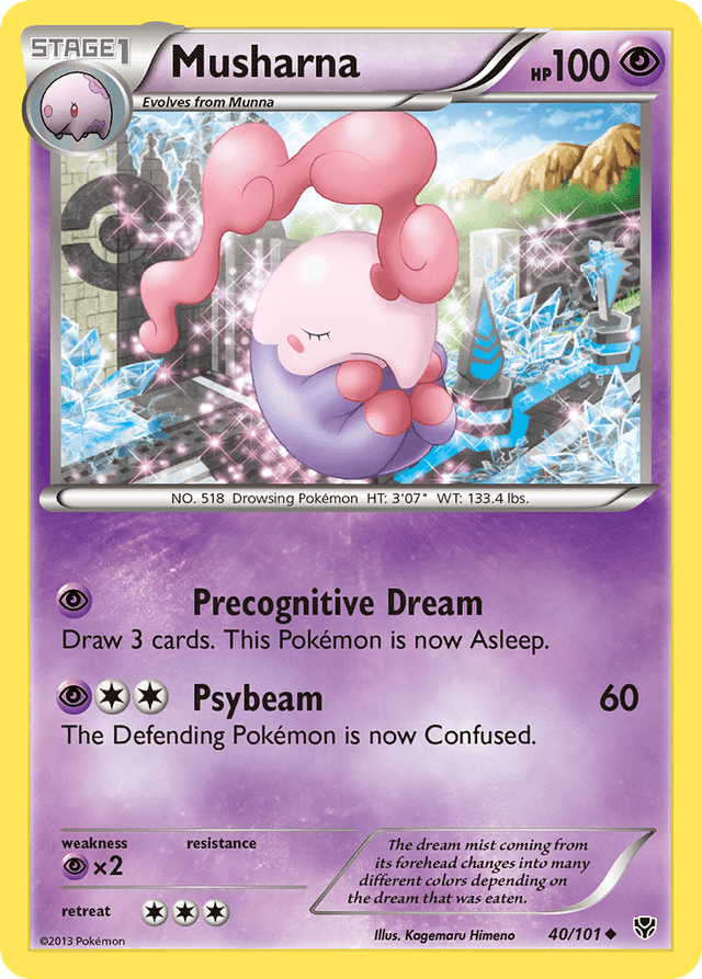Musharna — Plasma Blast #40