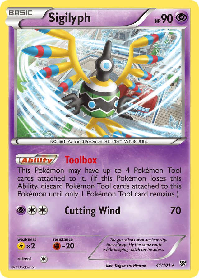 Sigilyph — Plasma Blast #41