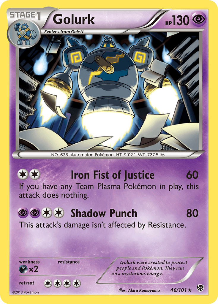 Golurk — Plasma Blast #46