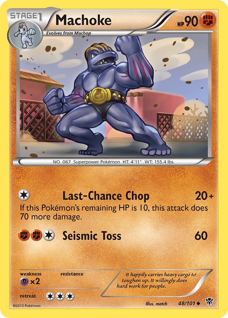Machoke — Plasma Blast #48