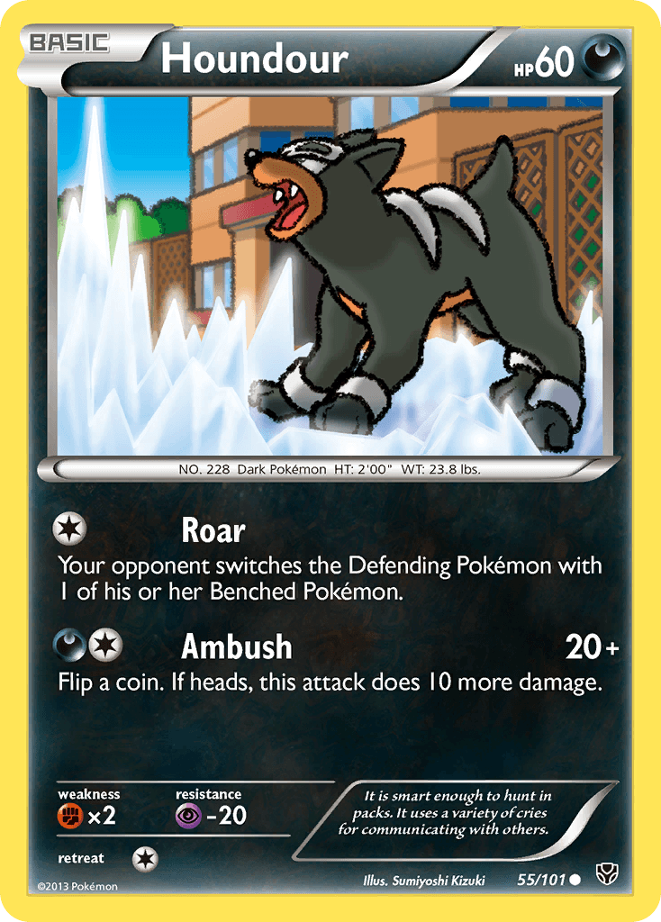 Houndour — Plasma Blast #55