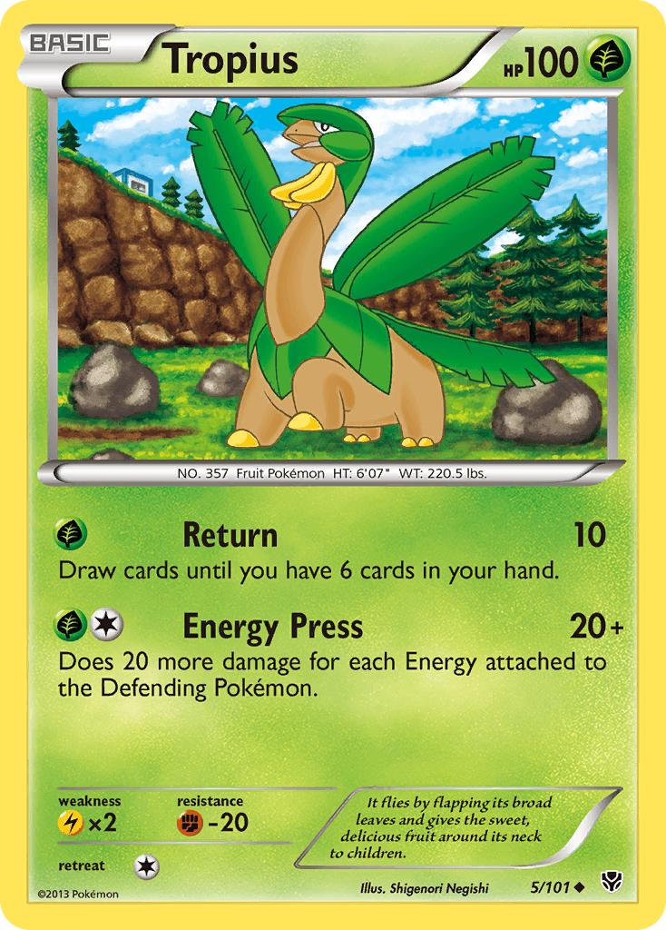 Tropius — Plasma Blast #5