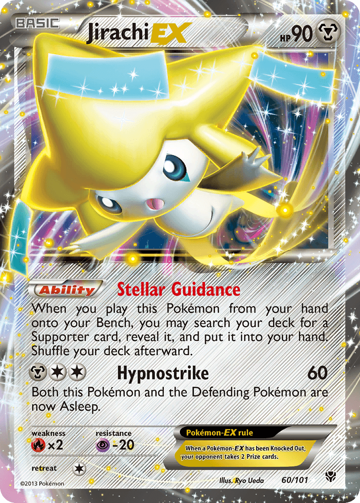 Jirachi-EX — Plasma Blast #60