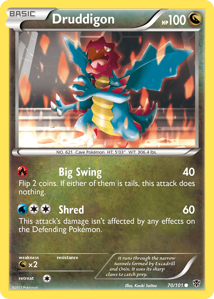 Druddigon — Plasma Blast #70