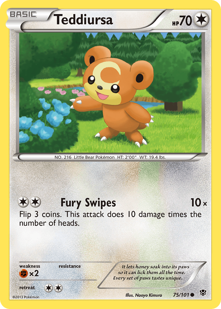 Teddiursa — Plasma Blast #75