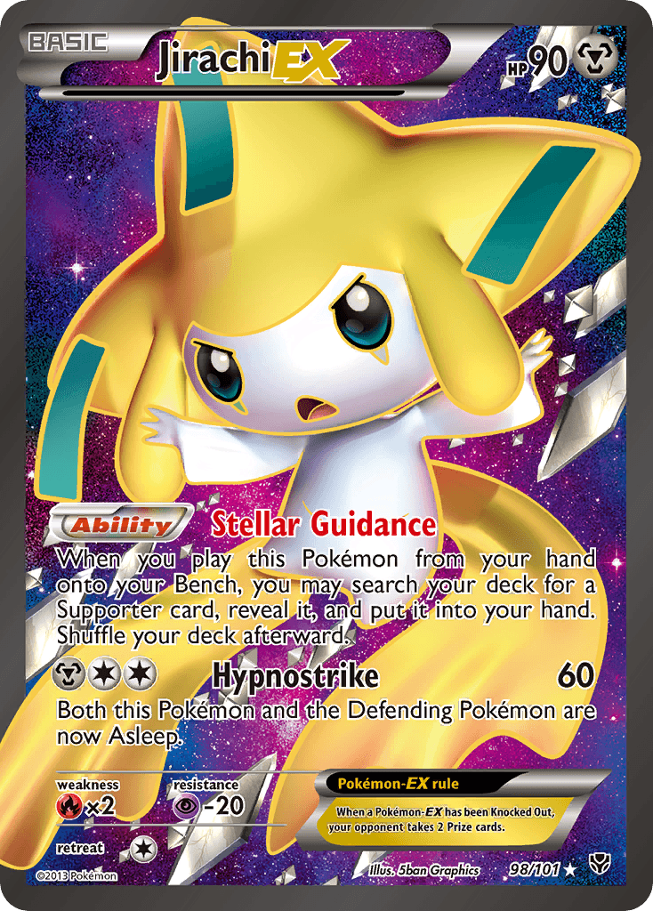 Jirachi-EX — Plasma Blast #98