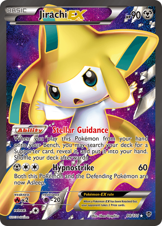 Jirachi-EX — Plasma Blast #98