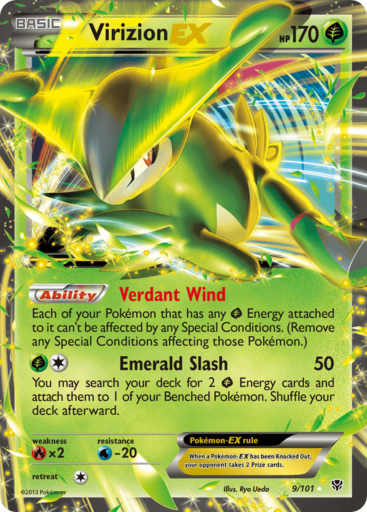 Virizion-EX — Plasma Blast #9