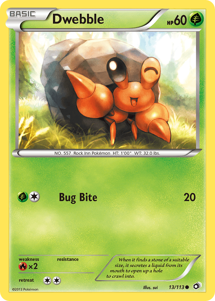 Dwebble — Legendary Treasures #13