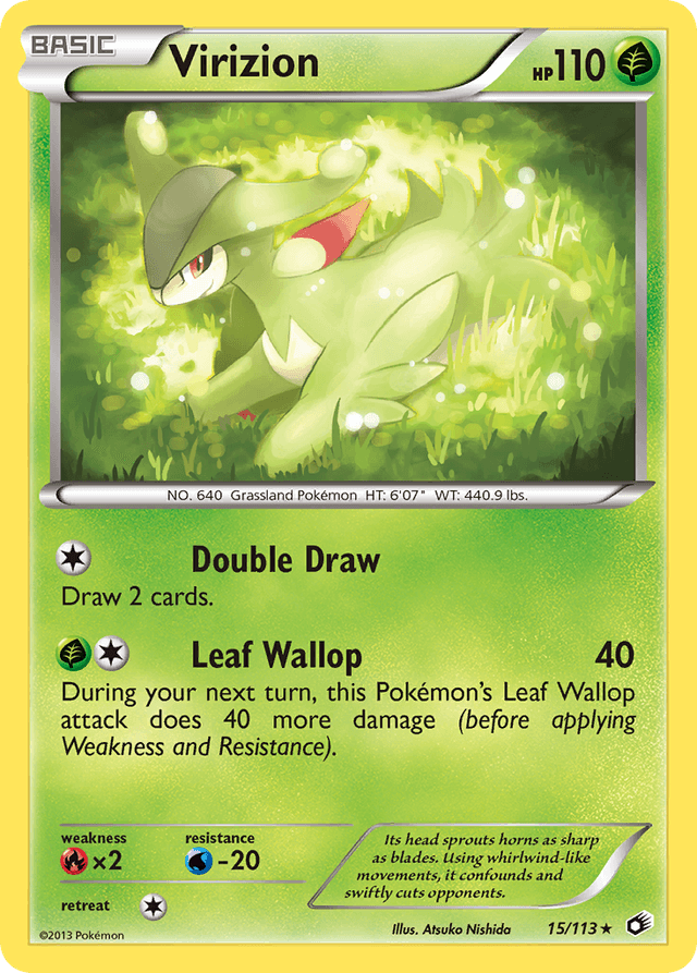 Virizion — Legendary Treasures #15