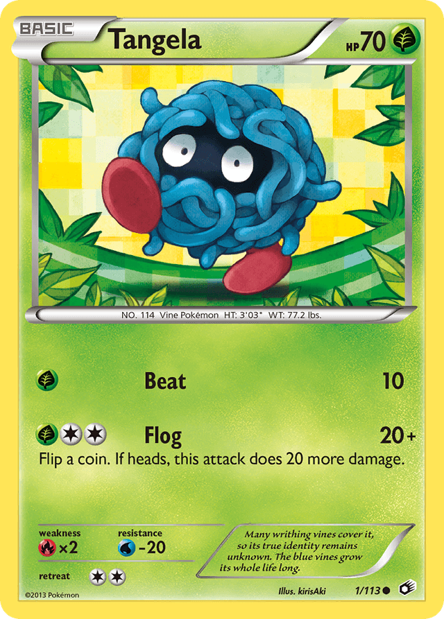 Tangela — Legendary Treasures #1