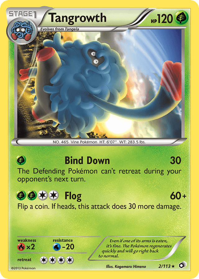 Tangrowth — Legendary Treasures #2