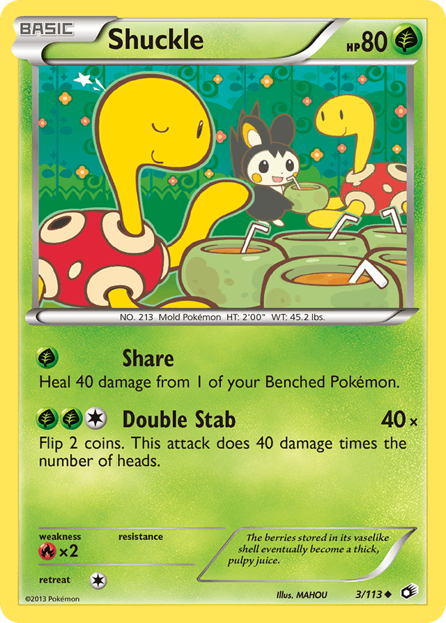 Shuckle — Legendary Treasures #3