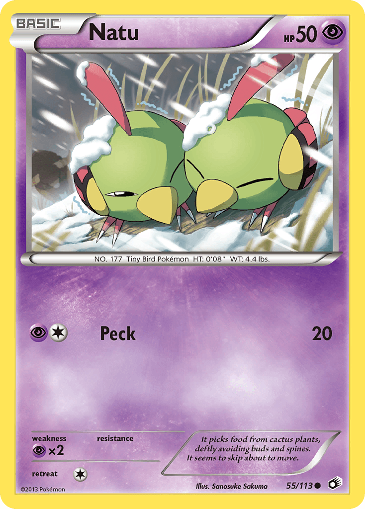 Natu — Legendary Treasures #55