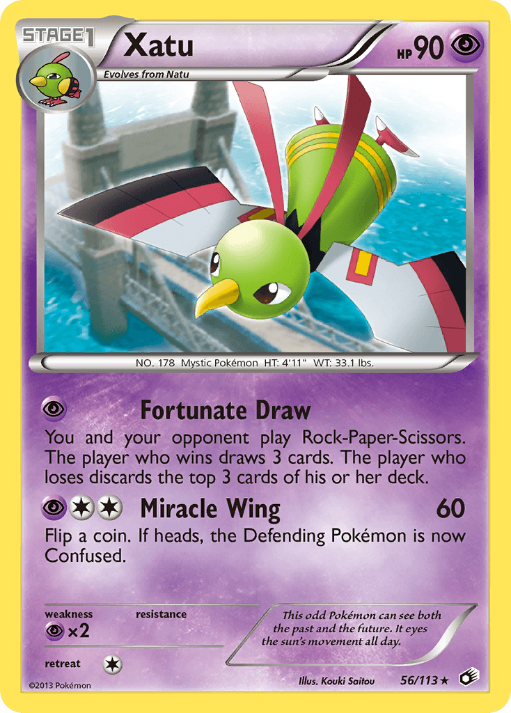 Xatu — Legendary Treasures #56