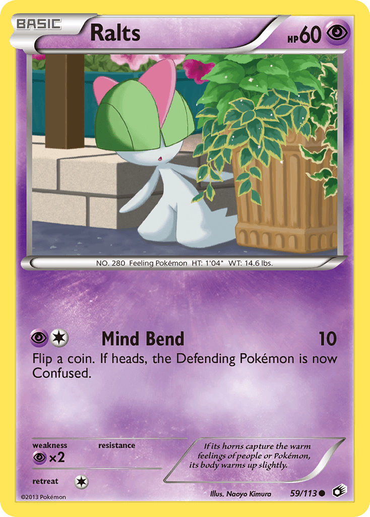 Ralts — Legendary Treasures #59