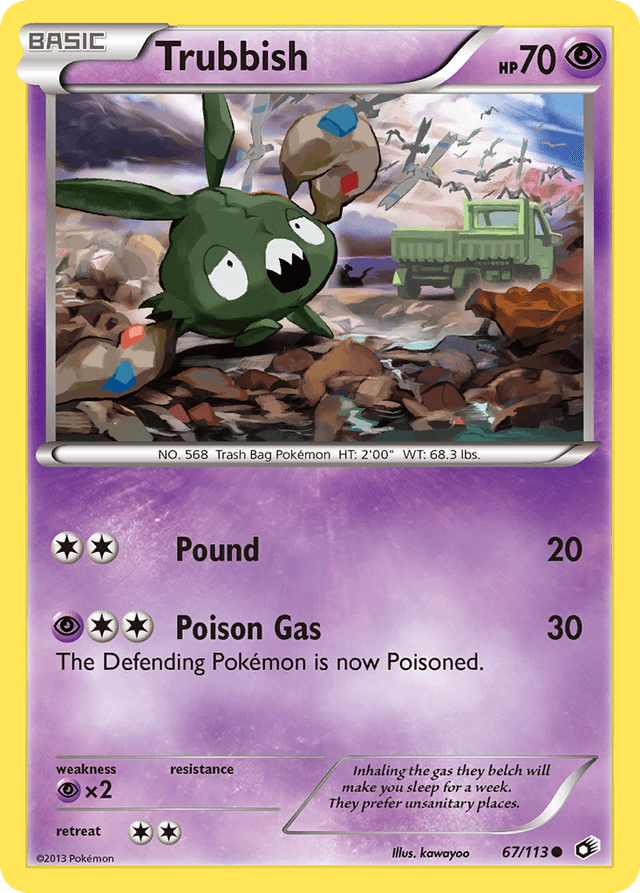 Trubbish — Legendary Treasures #67