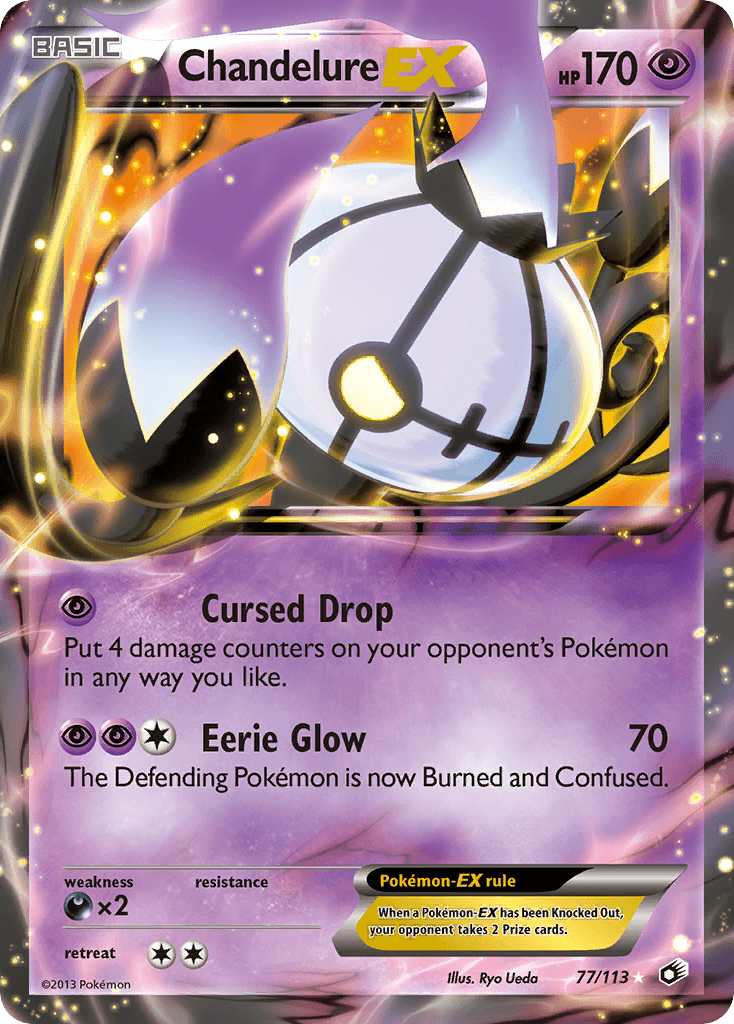 Chandelure-EX — Legendary Treasures #77