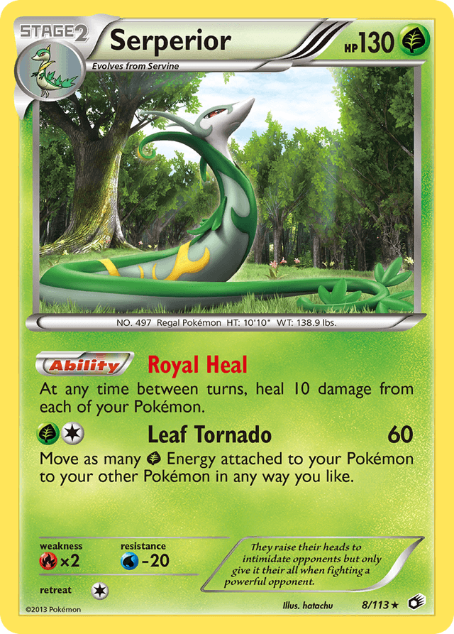 Serperior — Legendary Treasures #8