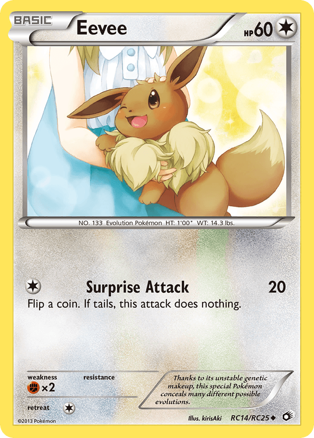 Eevee — Legendary Treasures #RC14