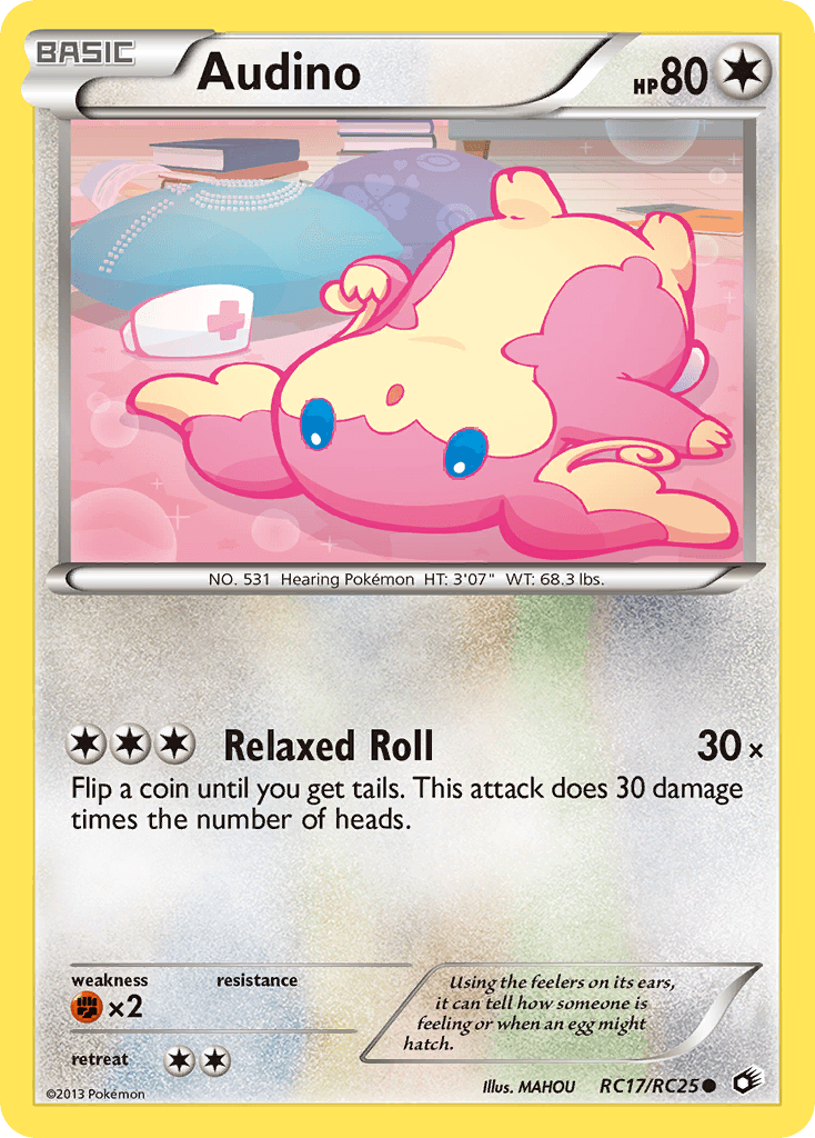 Audino — Legendary Treasures #RC17