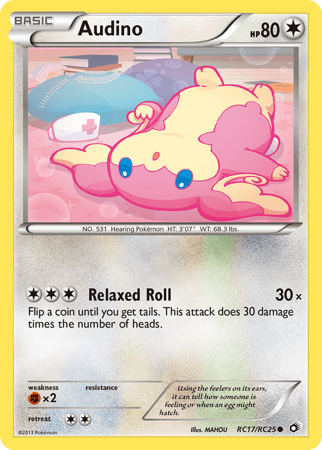 Audino — Legendary Treasures #RC17