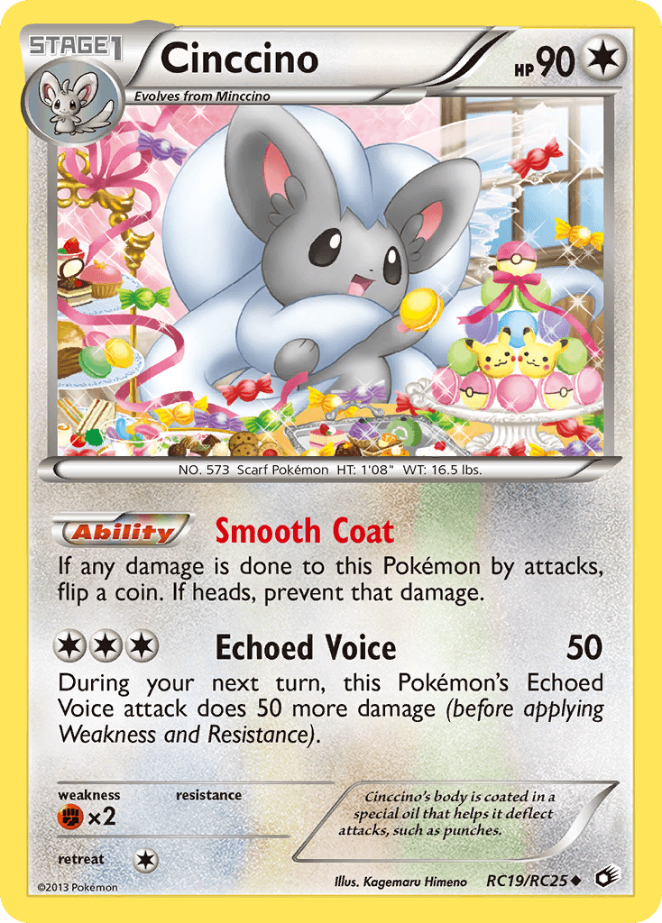 Cinccino — Legendary Treasures #RC19