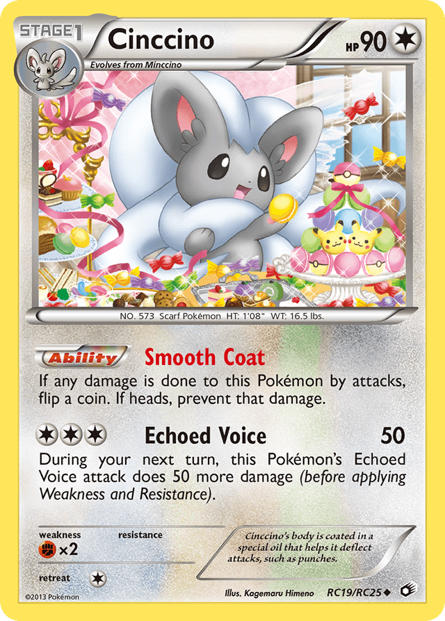 Cinccino — Legendary Treasures #RC19