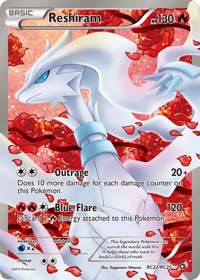 Reshiram — Legendary Treasures #RC22